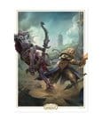 World of Warcraft Kunstdruck Sylvanas vs Anduin Wrynn Limited Edition 42 x 30 cm