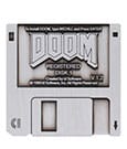Doom Ansteck-Pin Floppy Disk Limited Edition