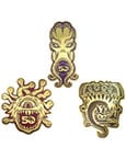 Dungeons & Dragons Ansteck-Pins 3er-Set 50th Anniversary