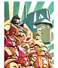 Transformers Kunstdruck Optimus Prime Limited Edition 42 x 30 cm