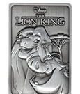 Der König der Löwen Metallbarren Limited Edition
