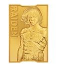 Metal Gear Solid 2 Metallbarren Raiden 24k Gold Plated Limited Edition
