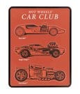 Hot Wheels Metallbarren Car Club Limited Edition