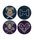 Masters of the Universe Untersetzer 4er-Pack Printed Metal