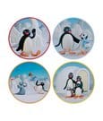 Pingu Untersetzer 4er-Pack