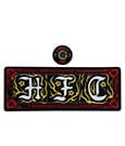 Stranger Things Schreibtischunterlage & Untersetzer Hellfire Club