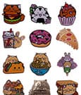 Fuzzballs Ansteck-Pins Mystery Pin Badge Display (12)