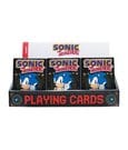 Sonic the Hedgehog Spielkarten Display (12 Packs)
