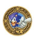 Sonic the Hedgehog Sammelmünze 35. Jubiläum Limited Edition