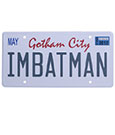 DC Comics Blechschild Batman