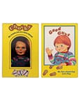 Chucky Die Mörderpuppe mit Spell Card Metallbarren Chucky Limited Edition