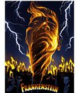 Universal Monsters Kunstdruck Frankenstein Limited Edition 42 x 30 cm