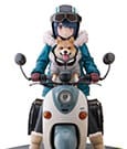 Laid Back Camp F:NEX PVC Statue 1/7 Rin Shima 20 cm