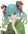 Hatsune Miku Noodle Stopper PVC Figur Flower Fairy Winter Cherry Green Color Ver. 15 cm