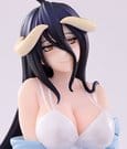 Overlord Noodle Stopper PVC Figur Albedo Loungewear Pearl White Ver. 12 cm