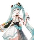 Hatsune Miku x Tirol Choco Collaboration PVC Figur Coffee Nougat Ver. 19 cm