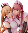 Chainsaw Man PVC Statue 1/7 Power & Makima Nurse Ver. 14 cm