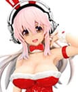 Super Sonico BiCute Bunnies PVC Statue Red Color Ver. 30 cm