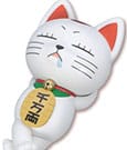 Dandadan Noodle Stopper PVC Statue Turbo Granny(beckoning cat) 10 cm