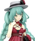 Hatsune Miku Trio-Try-iT PVC Statue Hatsune Miku Outing Dress Red Color Ver. 19 cm