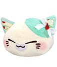 Nemuneko Cat Sweet Big Plush Plüschfigur Mint Green 35 cm