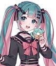 Hatsune Miku Sweet School Life PVC Figur Bitter & Sweet Version 18 cm