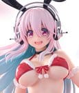 Super Sonico BiCute Bunnies PVC Figur Santa Ver. 30 cm