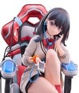 SSSS. Gridman Universe BiCute Bunnies PVC Statue Rikka Takarada Gaming Chair Ver. 19 cm