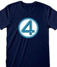Fantastic 4 T-Shirt Emblem Größe XL