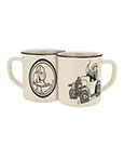 Donald Duck Tasse Donald im Auto