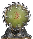 Doom The Dark Ages Replik Shield Saw Mini 18 cm