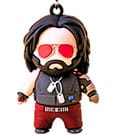 Cyberpunk 2077 Vinyl Schlüsselanhänger Johnny Silverhand