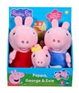 Peppa Pig Plüschfiguren 3er Pack