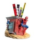 Spider-Man Stiftehalter mit Schreibwaren-Set