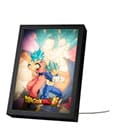 Dragon Ball Super LED-Druck mit Rahmen