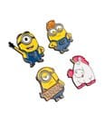 Minions Ansteck-Pins 4er Set
