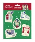 Die Simpsons Selbstklebende Weihnachtsetiketten Premium (10)