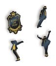 Michael Jackson Ansteck-Pins Set (4)