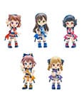BanG Dream! Poppin'Party  PalVerse PVC Figuren 9 cm Sortiment (6)