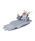 Metal Armor Dragonar Brickroid Actionfigur Dragonar-1 (Opening Ver.) & Carrier Set 5 cm