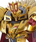 Knight's & Magic Moderoid Plastic Model Kit Goldleo: Royal Metallic Ver. 14 cm