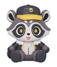 Honkai: Star Rail Huggy Good Smile Minifigur Baseball Raccoon 7 cm