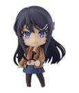 Rascal Does Not Dream of Bunny Girl Senpai Nendoroid Actionfigur Mai Sakurajima 10 cm