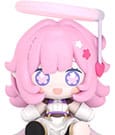 Honkai: Star Rail Huggy Good Smile Chibi Figur ELF/Elf Elysia 6 cm