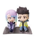 Cyberpunk: Edgerunners Qset+ PVC Figuren 2er-Pack David & Lucy 8 cm