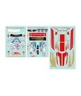 Hatsune Miku GSR Character Customization Series 052 Sticker Set for GSR Cars 1/10 Racing Miku SPA 2025 Ver.