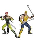 G.I. Joe Classified Series Actionfiguren 2er-Pack #212 Ninja Force Scarlett & T'Jbang 15 cm