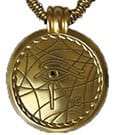 Stargate Replik 1/1 Auge des Ra Amulett