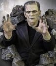 Frankenstein Wand-Skulptur 1/1 Boris Karloff als Frankensteins Monster 94 x 94 cm