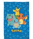 Pokemon Flanell-Fleecedecke Starter Pokemon 130 x 160 cm
